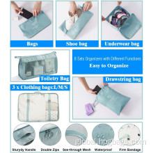 Travel Gear with Toiletries Cosmetic Bag Travel Cubes Packing Luggage Accessories Bag Factory